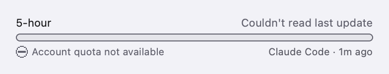 QuotaProgress: Value failed validation (light)
